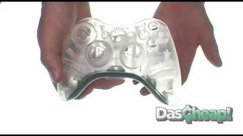 Video of Unboxing of Clear Xbox 360 Controller Shell