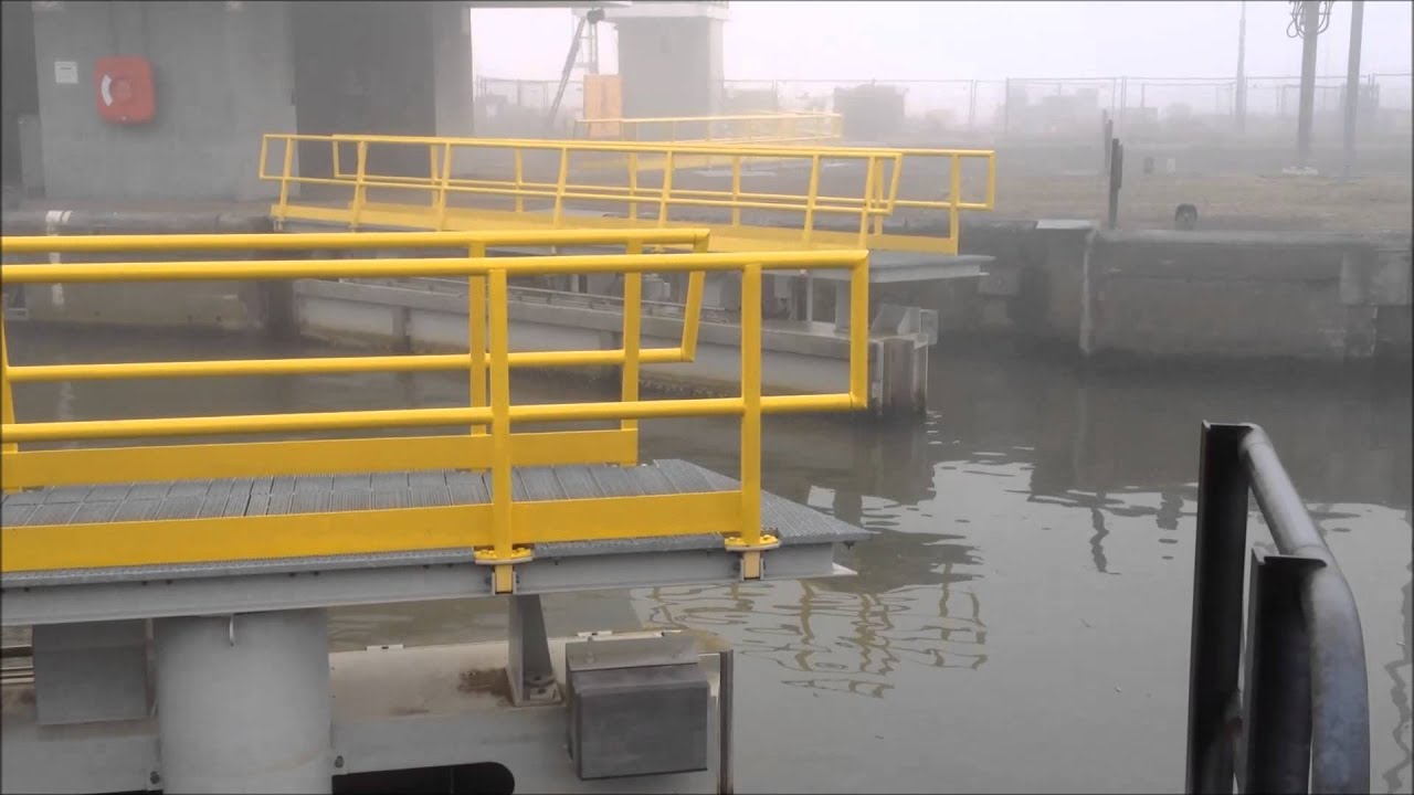 Exclusive footage opening interleaves lock with point doors Samcreek-Callfield