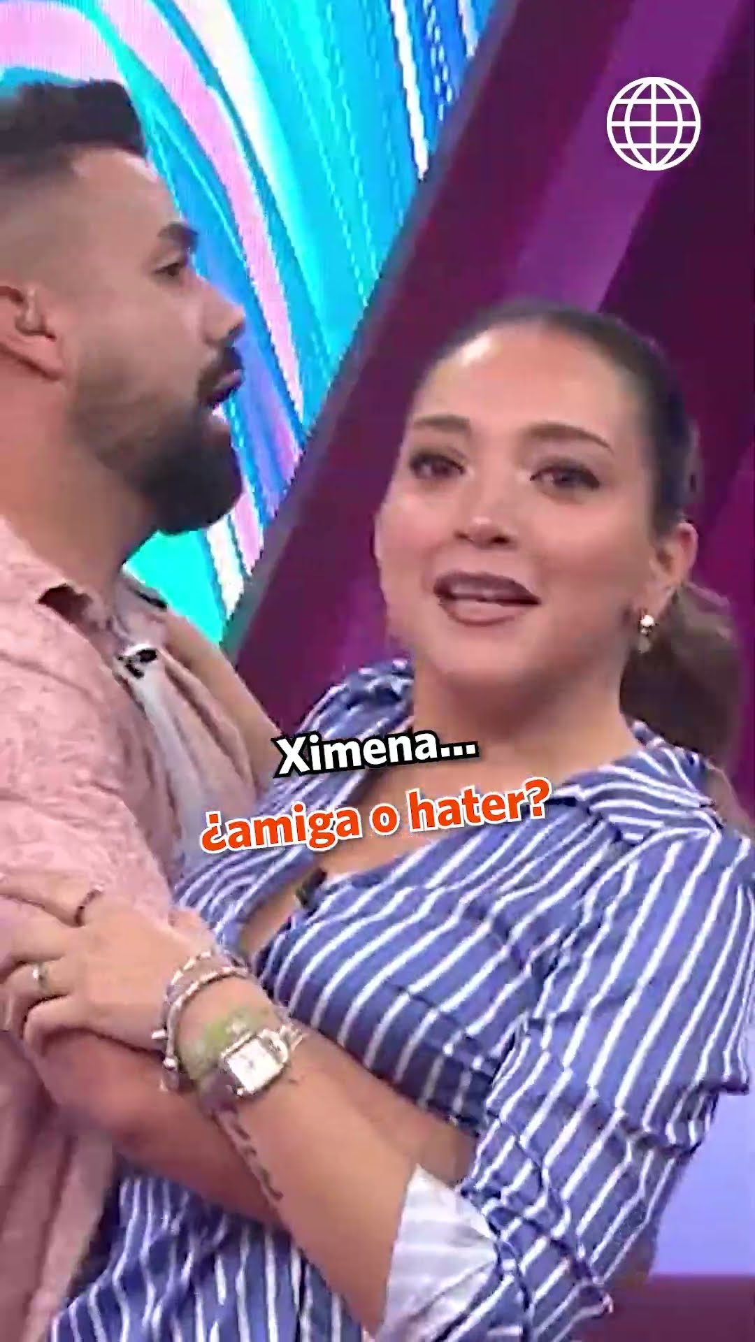 #MásEspectáculos Ximena vino muy Elsa el día de hoy ??
