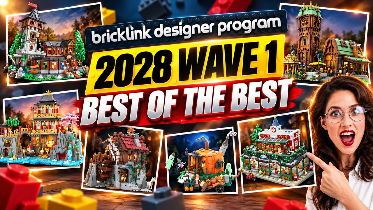 421 LEGO Designs. Only 5 Can Win. Here Are My Picks! - BrickCast Ep. 223