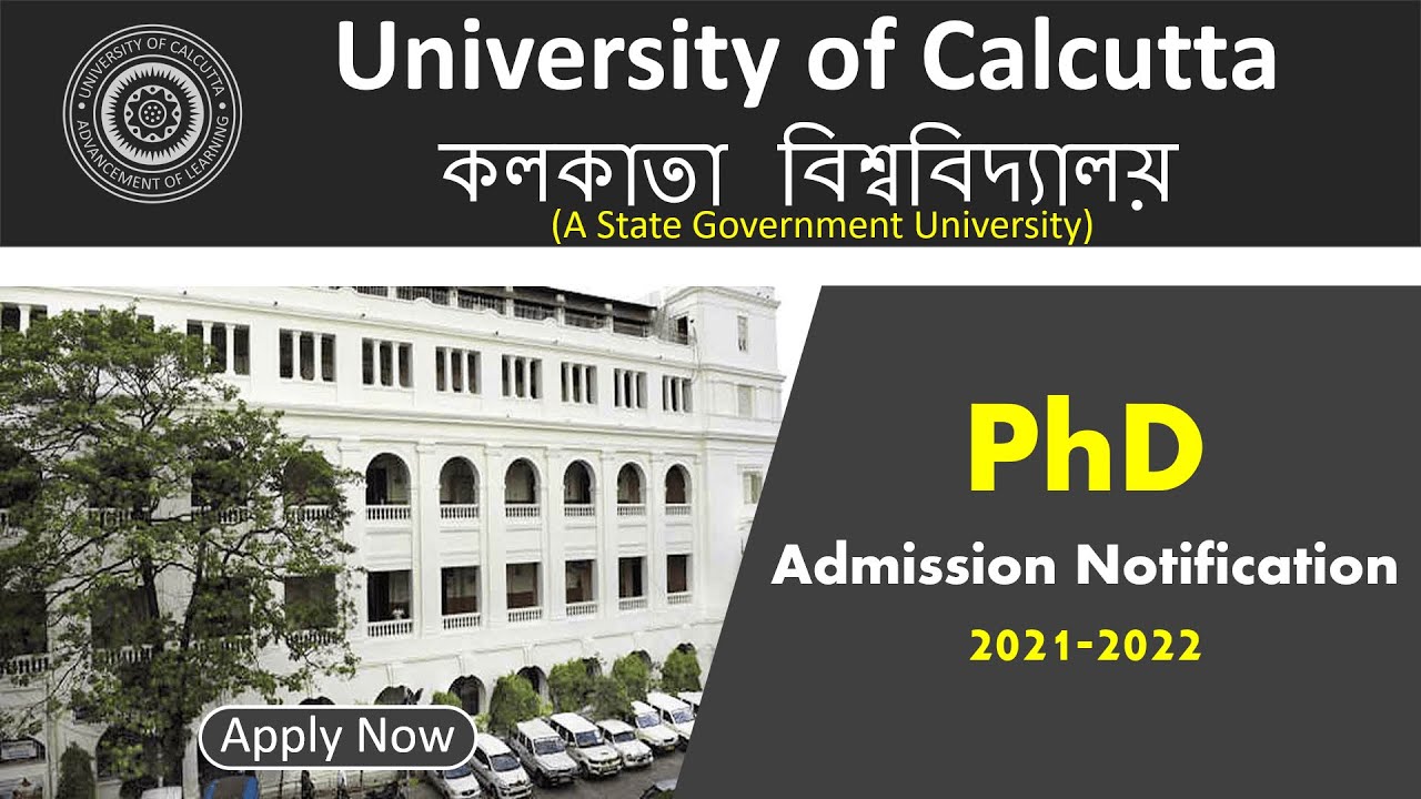 phd course fees in calcutta university