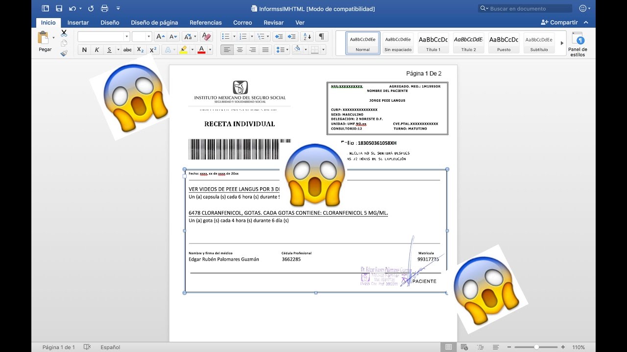 Como Hacer Un Justificante Medico Del Imss? - Clinica Dental Trigemino