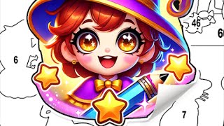 Sticker Color Game By Number Game — Mobile Game | Gameplay Android screenshot 3