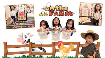 Sophie Learns Through Play - Farm Activities for Preschoolers