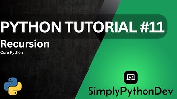 Python Tutorial#11 - Recursion