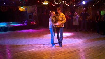 Nick and Tiff teach Intermediate Jitterbug 1/20/11