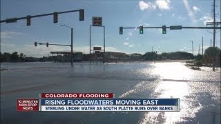 High water surges into Sterling