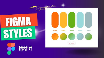 Figma Styles Explained | Color, Font and Styles #UI #UX #Figma Tutorial #color style #text style