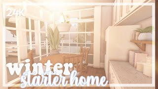 Bloxburg Winter Starter Home 24K