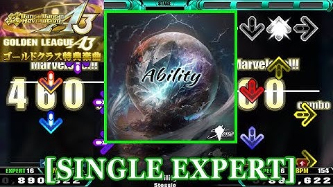 【DDR A3】 Ability / Stessie [SINGLE EXPERT] 譜面確認+Clap