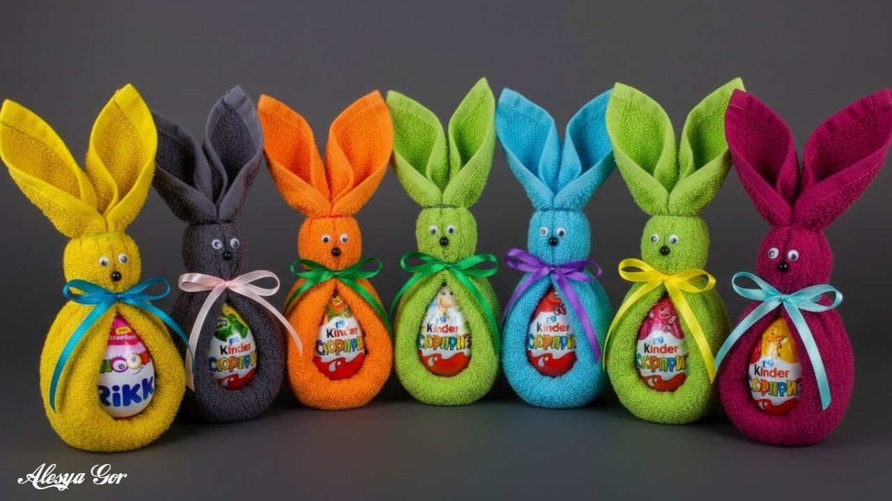 Wow ✨ How to Make a Cute Bunny with a Surprise ✨ Simple and Easy