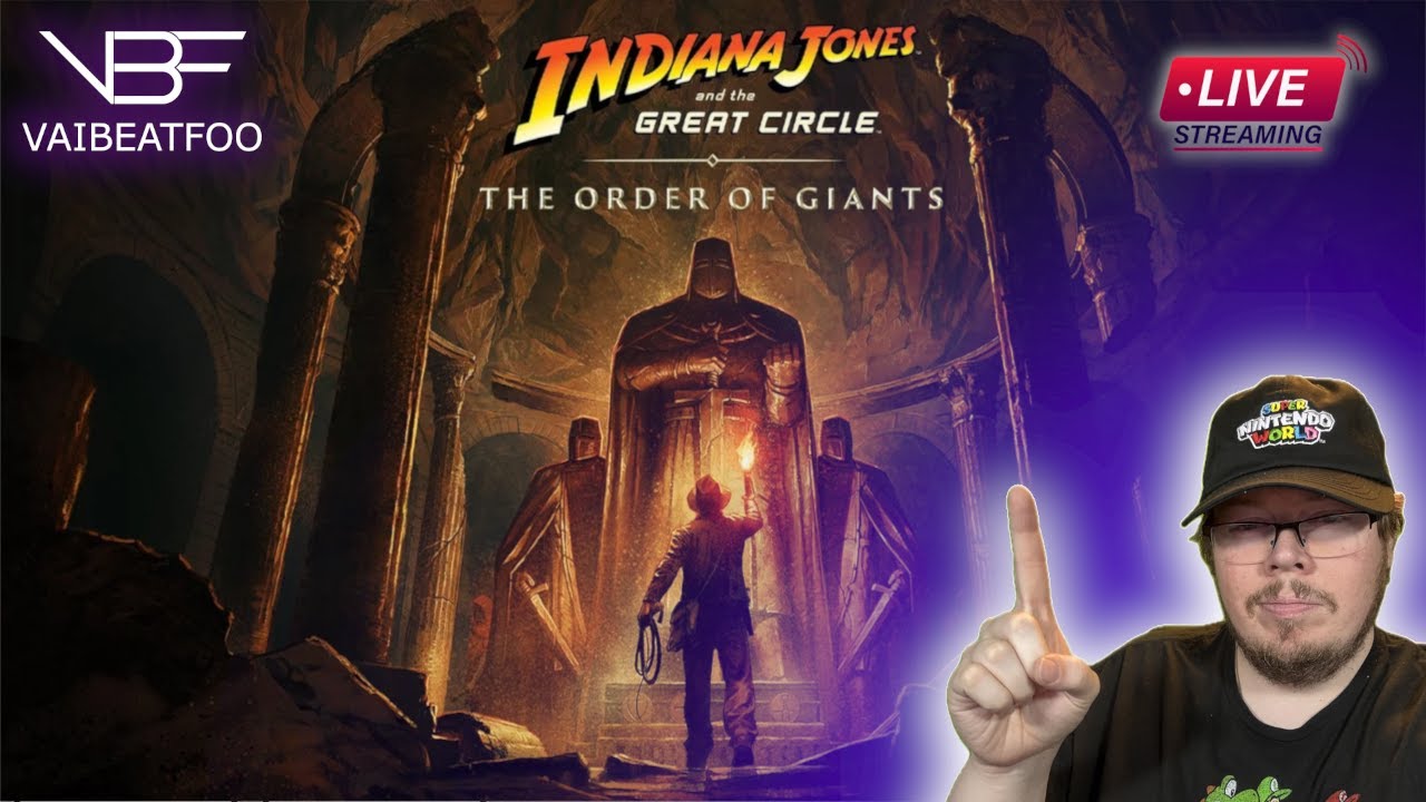 First Time Playing Indiana Jones The Order of Giants DLC!