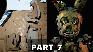 "How to Make a Realistic Springtrap Mask with Cardboard | DIY FNAF Cosplay Tutorial (Part 7)"