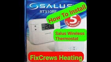 Salus Thermostat Wiring/ Installation to Main/ Baxi