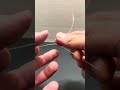 HOW TO TIE CLINCH KNOT #bassfishing #educational #learning #riverfishing #fishing
