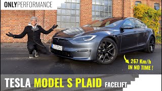 Tesla Model S plaid facelift - The Best Performance EV on the German Autobahn ?