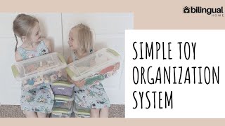 🧸✨️Simple TOY ORGANIZATION SYSTEM || effective method for toy storage and rotation