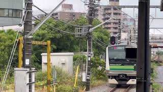 JR横浜線E233系6000番台H011編成各駅停車町田行き新横浜発車