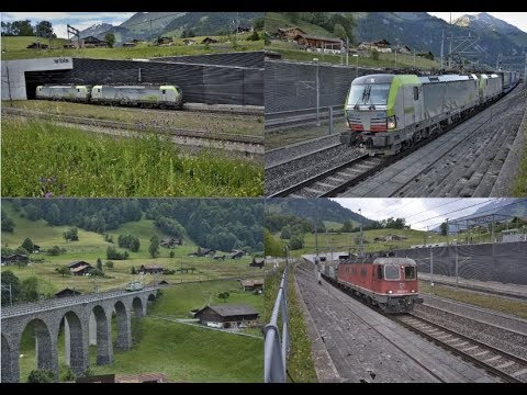 Trains around Frutigen | Züge um Frutigen May 2018