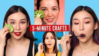 Testing Beauty Hacks From 5 Minute Crafts *EXPOSED*