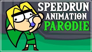 Ein Total Legitimer Ocarina of Time Speedrun Cartoon | Zelda Parodie DUB