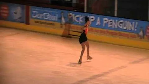 Amy Irwin from Dundonald Ice Rink Ice Skating to A...