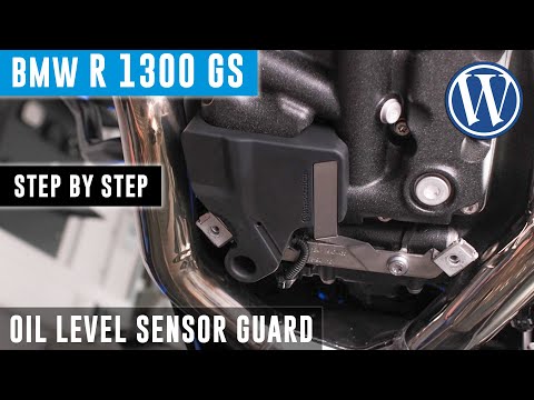 How-To: Wunderlich Ölstandssensorschutz BMW R1300GS und GS Adventure - Anbauanleitung