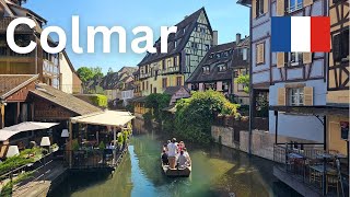 Little Venice of Alsace - Colmar, France. Virtual City Walk in 4K