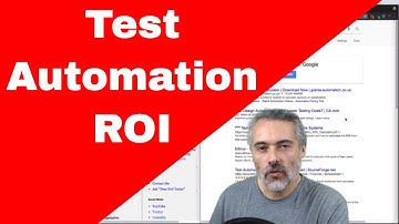Test Automation ROI Explored with Exercises
