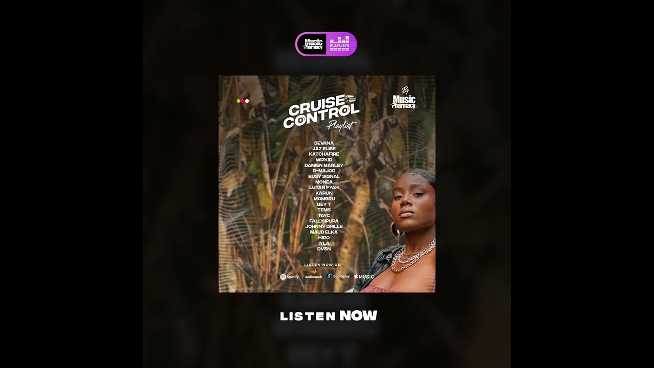 Cruise Control Playlist - (Audiomack, Apple Music, Boomplay & Spotify)