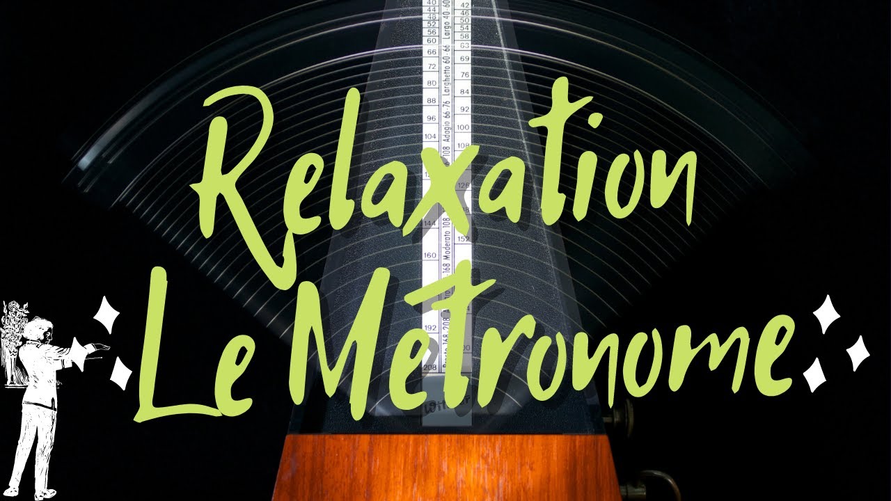SOUND & MUSIC Bruit de METRONOME avec BOL TIBETAIN [RELAXING] ON S