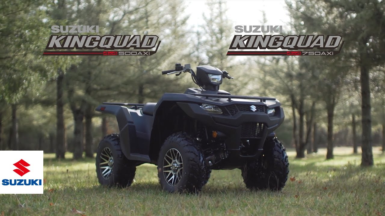 KINGQUAD 750/500 AXi 4x4 | OFFICIAL PROMOTION VIDEO | Suzuki - YouTube