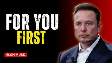 Elon Musk: I Don’t Want This To Reach Anyone Else Before You - And I Want You To Hear It First