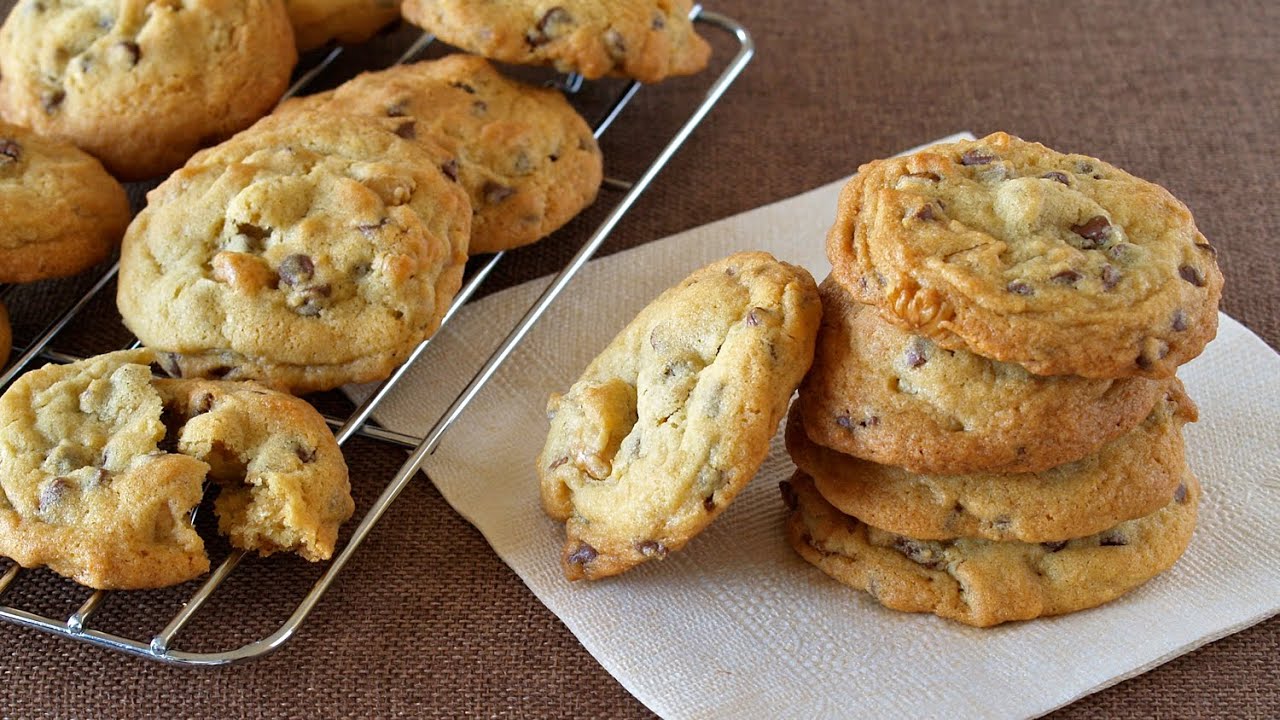 Soft and Chewy Chocolate Chip Cookies チューイーチョコレートチップクッキー - OCHIKERON - CREATE EAT HAPPY | ochikeron