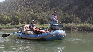 River fishing rafts