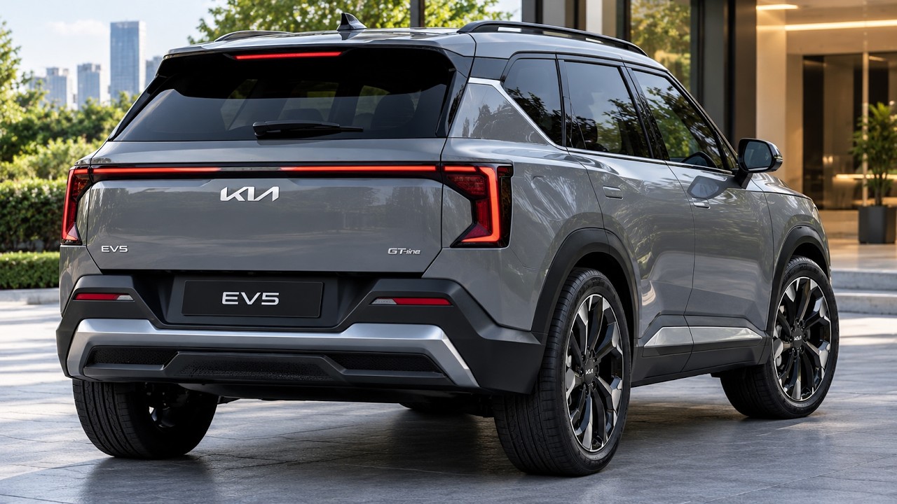 2027 기아 EV5 최초 공개! 최고의 전기 SUV가 될 수 있을까?