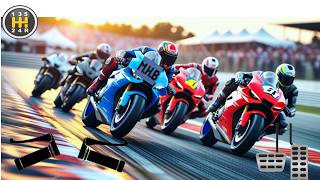 Epic Motorcycle Race Compilation 300 KM/H Bike Racing Challenge Pure Speed Motorcycle Gameplay screenshot 5