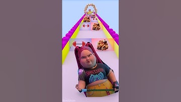 Mira vs Build a Queen Run - Who wins?! 😂👑