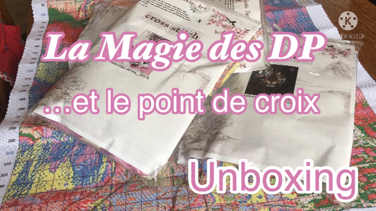 Unboxing - point de croix Meian Cross-Stitch Store