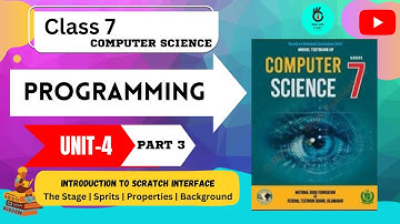 PROGRAMMING|TOPIC 4.3| UNIT 4INTRODUCTION TO SCRATCH INTERFACE PART3|NBF|TheStage|Sprits|Background