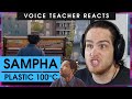 Sampha - Plastic 100°C | Voice Teacher Reacts