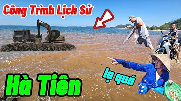 Đường vượt biển Hà Tiên công trình lịch sử nước biển 2 màu và cuộc sống bà con vùng biển