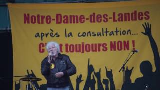 Notre-dame-des-Landes, le soutien de Hugues Aufray