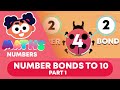 Number bonds to 10 part 1  numbers  maths  fuseschool kids