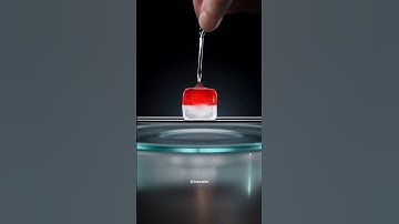 Indonesian Flag Ice Cube Melting | Satisfying Time Lapse