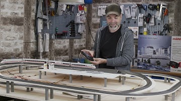 Märklin Test drive with two locomotives - Let