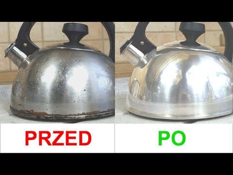 Jak wyczyścić na błysk czajnik ze stali nierdzewnej
