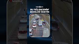 Tüneli kapatıp eğlendiler, polis yakalayıp gereğini yaptı!