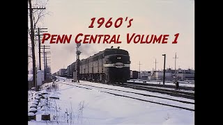 1960s Penn Central Volume 1
1960s Penn Central Volume 1
Purchase a Blu-Ray or DVD of this complete program at www.greenfrog.com
Penn Central Volume-1 Pt-1
Disc one Starts prior to the merger of the Pennsylvania Railroad and New York Central System, with scenes near Valpariso, Indiana and Wayne, Michigan. After the Penn Central merger, the action centers near Detroit, Altoona, St. Louis, and random views from Michigan and Ohio locations. For most of 1968, the motive power was predominately the NYC and PRR image.
The PC herald was primarily sighted on the main lines of Pennsylvania and Ohio. While filming, more than one hundred trains appeared there, & only twenty-five units with the PC Herald. 82 Minutes
Penn Central Volume-1 Pt-2
Disc two Displays the 1969 operations, starting with January action in Michigan and Ohio. In spring we visit Windsor, Canada and then progress through Buffalo, New York, followed by Pittsburgh and more of Ohio, and back to Michigan for more fall and winter action. Variety is enhanced with wreck train equipment and a steam train through Buffalo.
The Penn Central image was more evident, with sightings of more than one hundred trains. The count of the PC Heralds produced ninety-seven white worms. 81 Minutes
From the Camera of Emery Gulash From 16mm Color Film 1960s Penn Central Volume 1