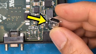 281.패턴 끊어진 자리에 미니 USB_B 타입 커넥터 연결하기ㅣConnecting a mini USB_B type connector to a broken patternㅣ납땜